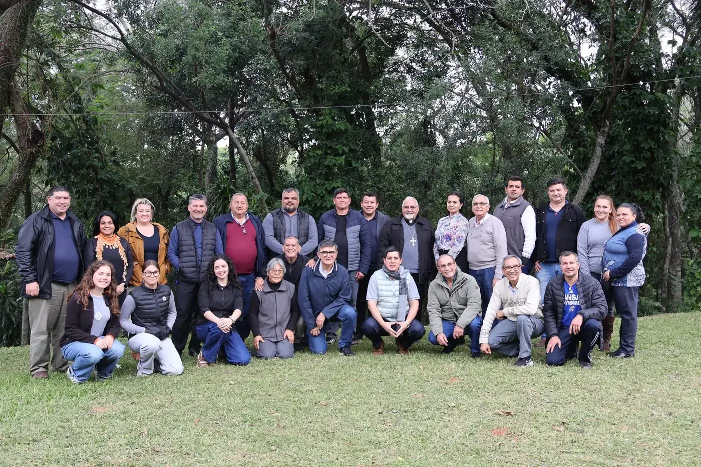 Agentes de la Pastoral Social reunidos en un encuentro de formación