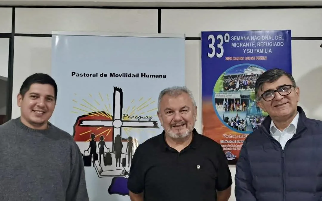 Referentes de la Pastoral de la Movilidad Humana del Paraguay